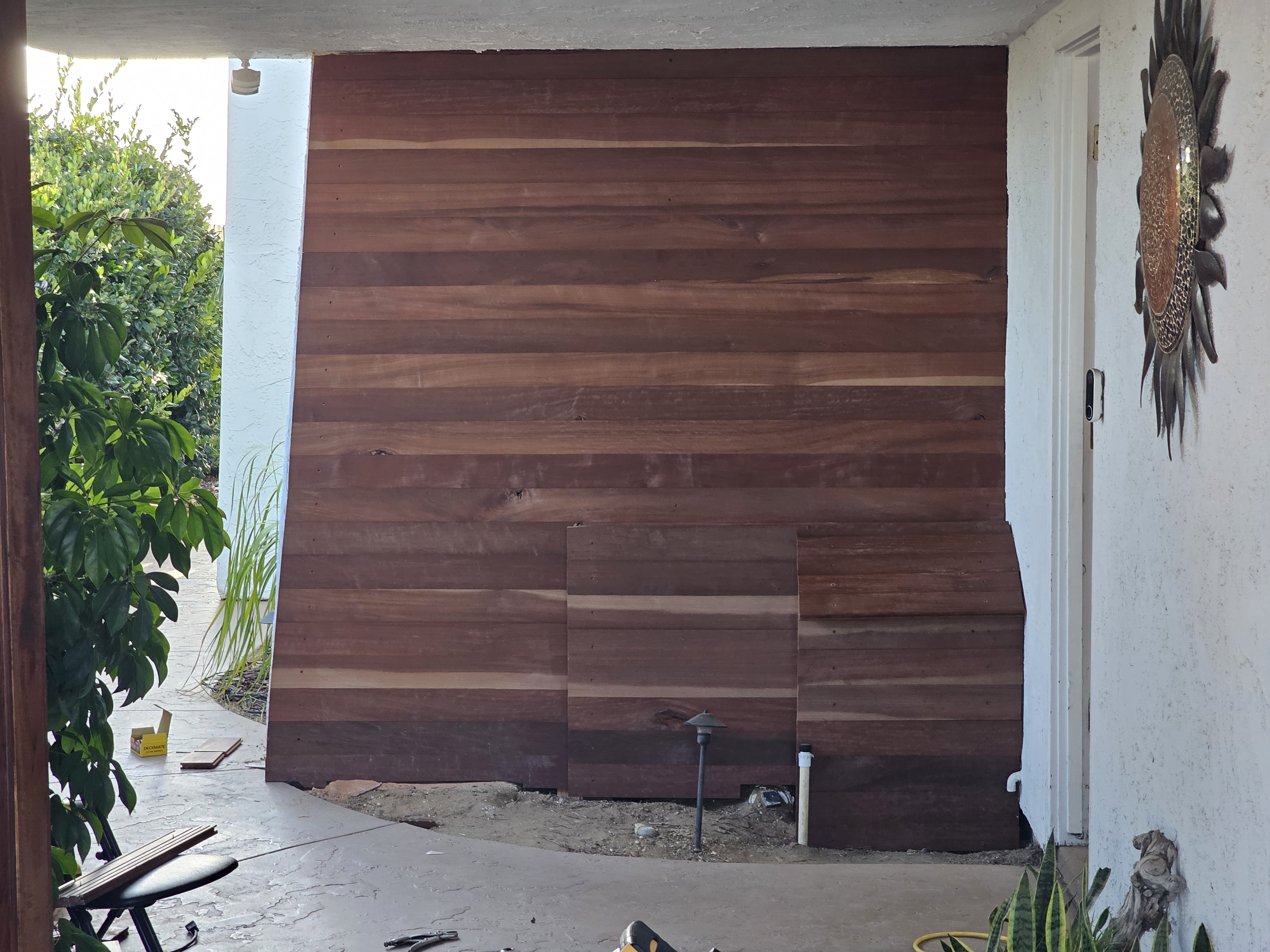 wall - semi-finished